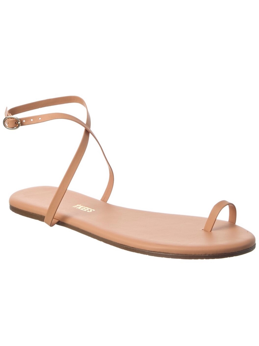 Tkees Phoebe Leather Ankle-Strap Sandal